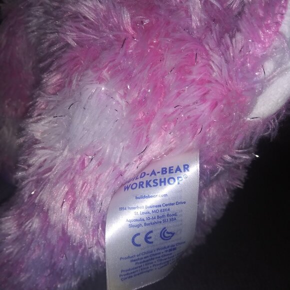 Build-a-Bear Pink Reindeer Twinkle Sparkle Stuffed Animal Christmas Plush - Picture 5 of 9